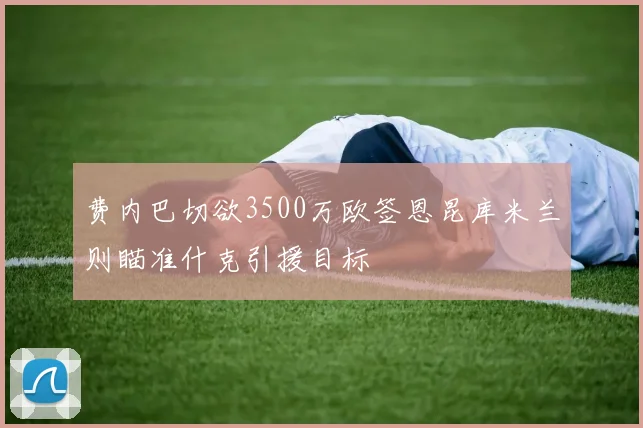 费内巴切欲3500万欧签恩昆库米兰则瞄准什克引援目标